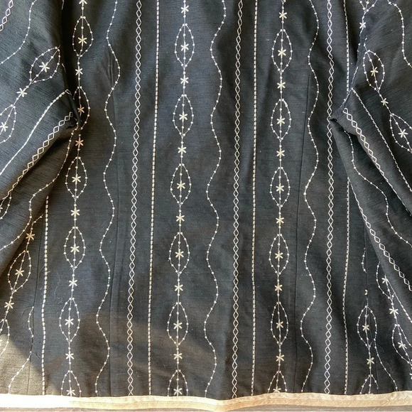 Silk Land  Embroidery Silk Blend Blazer - Picture 13 of 14